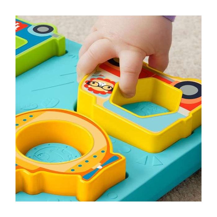 Puzzle de vehículos encajables fisher price 1 Puzzle de vehículos encajables fisher price 1
