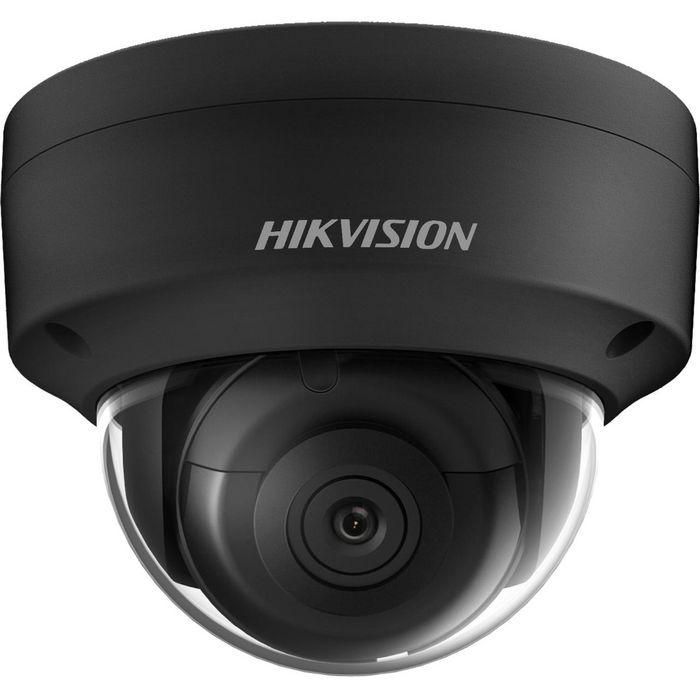 Hikvision Cámara IP minidomo 4M AcuSense 2.8mm antivandálico IR30 WDR H.265+ IK10 IP67 12V/PoE. Audio, alarma, negro 1