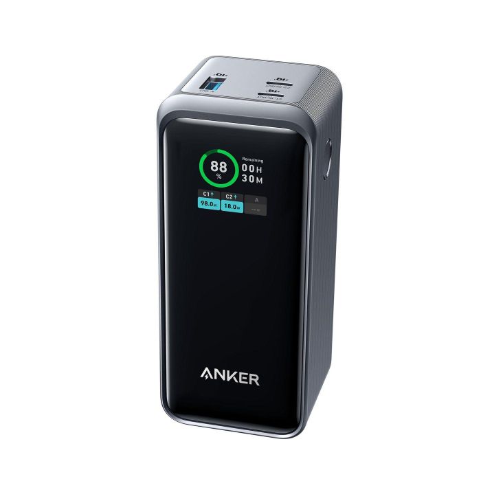 Anker Prime 20 000mAh Power Bank 200W Black Anker Prime 20 000mAh Power Bank 200W Black