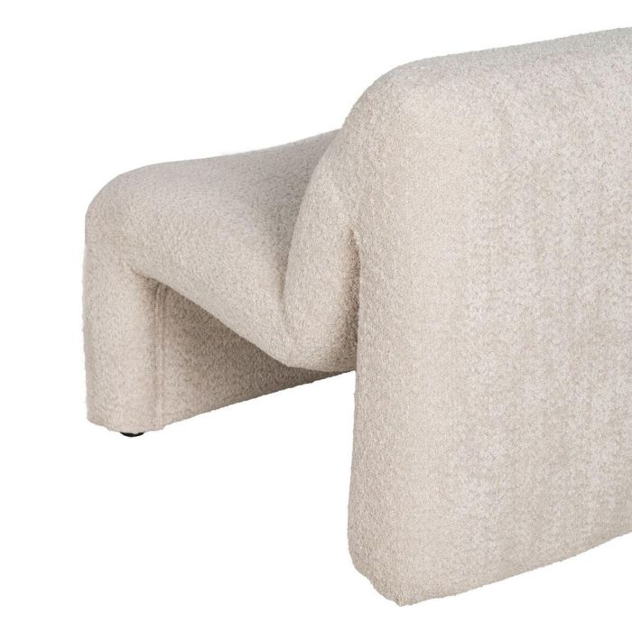 Sillón Beige Madera 62 x 86 x 69 cm 3