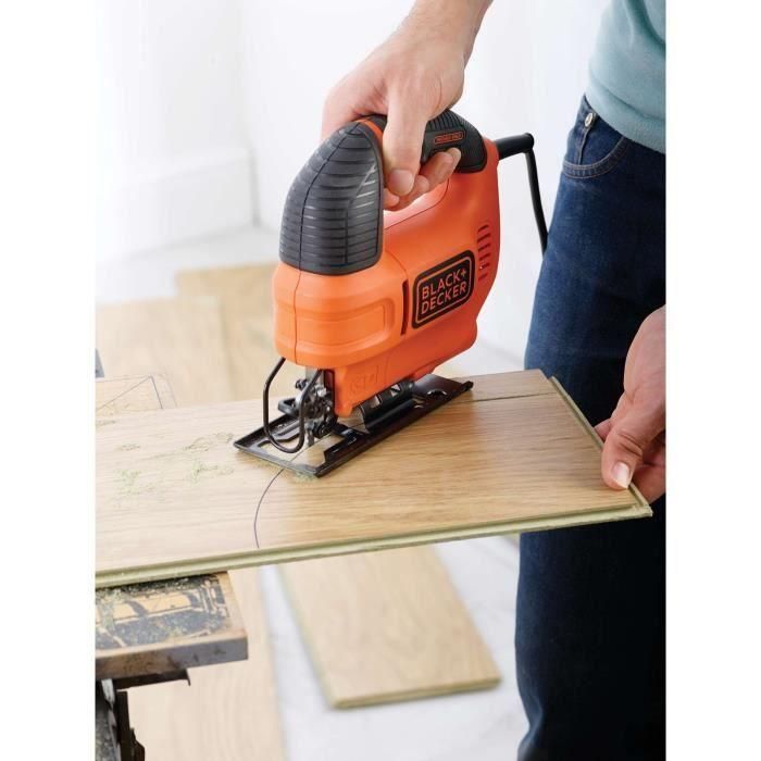 Black + Decker KS701 Sierra de calar, 520 W, 70 mm Profundidad de corte 2 Black + Decker KS701 Sierra de calar, 520 W, 70 mm Profundidad de corte 2