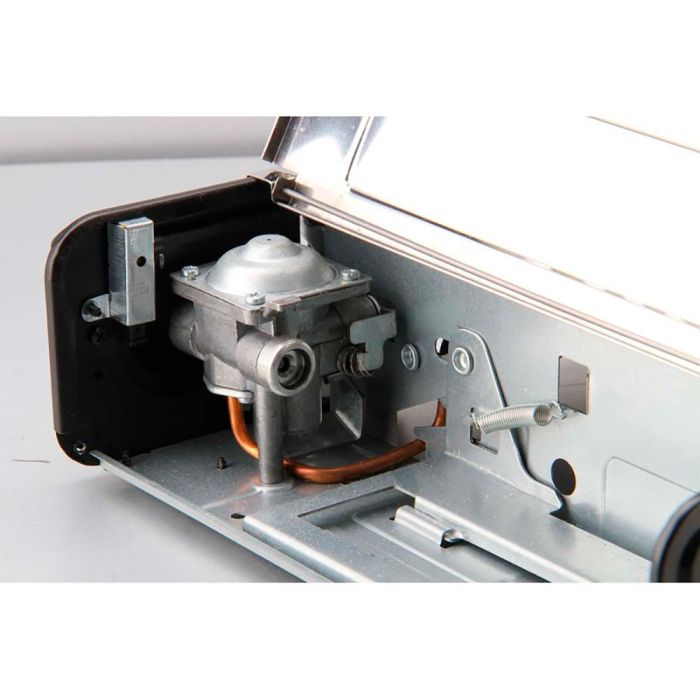 Com Gas Cocina Portátil de Gas Compacta 2.2 kW para Cartuchos de Gas 227g - Cocina de Camping Exterior con Parrilla y Maletín 1