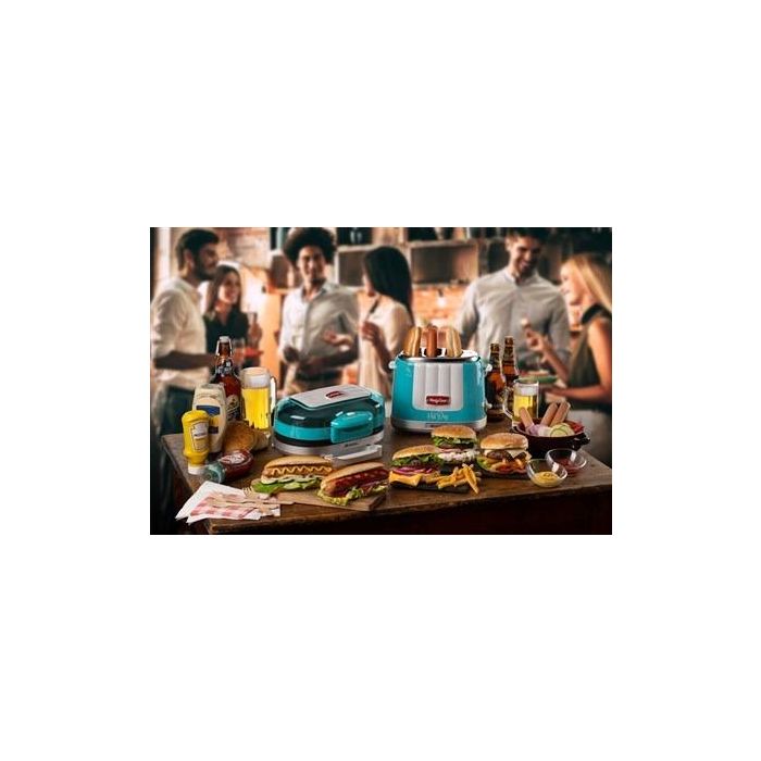 Ariete 205/01 Máquina de Hamburguesas Party Time Azul 10