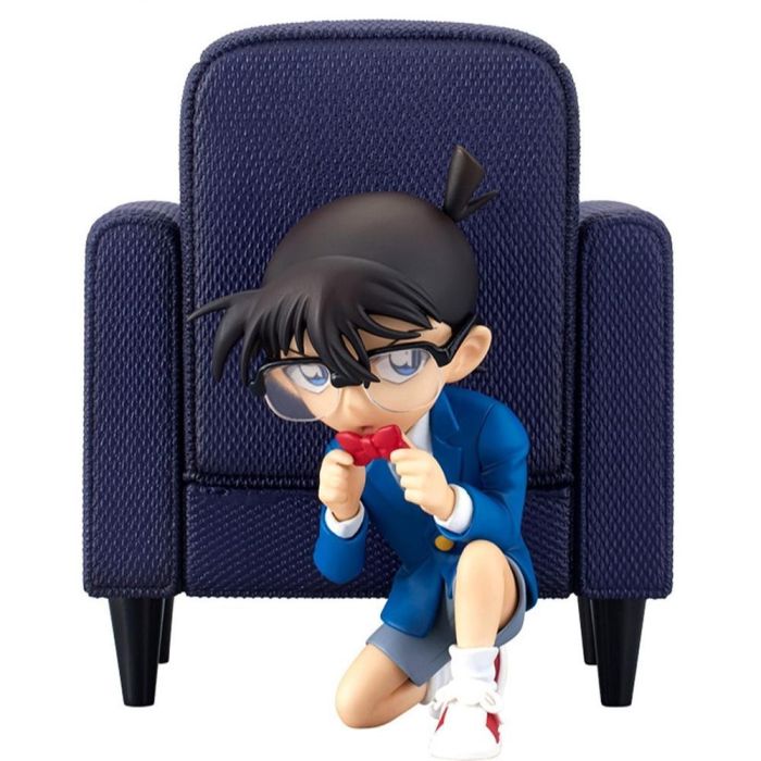 Furyu Corporation Figura Colección Tenitol Detective Conan Edogawa Sentado en Sofá 10 cm Anime Manga Coleccionable Furyu Corporation Figura Colección Tenitol Detective Conan Edogawa Sentado en Sofá 10 cm Anime Manga Coleccionable
