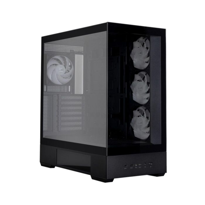 Zalman P40 DS BLACK Midi Tower PC Negro con Pantalla LCD 9.1" 18