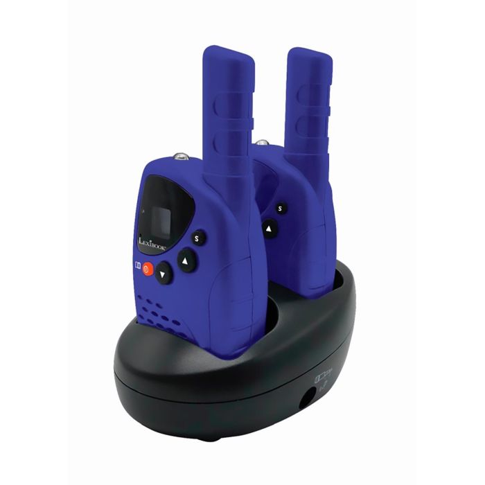 Lexibook Tw45Z Walkie Talkies Recargables con Base de Carga, Alcance hasta 5 km, Sonido Claro, Volumen Ajustable, para +6 años 1 Lexibook Tw45Z Walkie Talkies Recargables con Base de Carga, Alcance hasta 5 km, Sonido Claro, Volumen Ajustable, para +6 años 1
