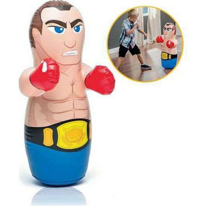 Figura hinchable tentetieso luchador 94x74 cm - modelos surtidos 2 Figura hinchable tentetieso luchador 94x74 cm - modelos surtidos 2