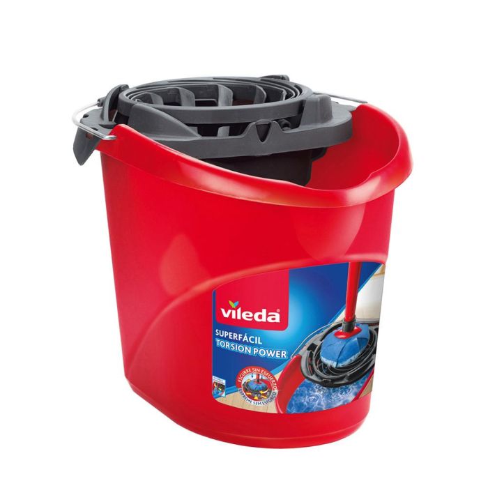 Vileda Cubo De Fregar Escurrefacil 10 L Rojo