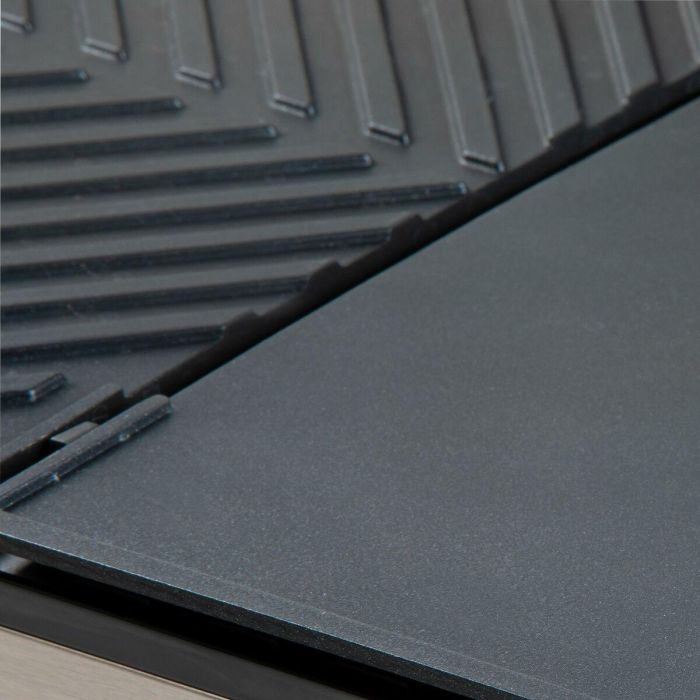 Domo DO9259G Barbacoa de sobremesa con 2 zonas de cocción y termostato regulable - 2400 W 8