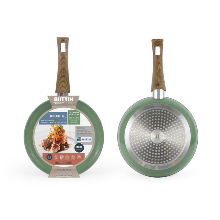 Sartén 20 cm aluminio forjado inducción Tuttifrutti Quttin - Inde (6 Unidades) 6 Sartén 20 cm aluminio forjado inducción Tuttifrutti Quttin - Inde (6 Unidades) 6