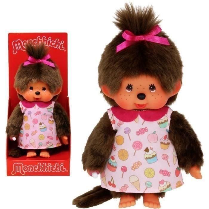 Monchichichi Pop & Candy Plush - 20 cm - Bandai Monchichichi Pop & Candy Plush - 20 cm - Bandai