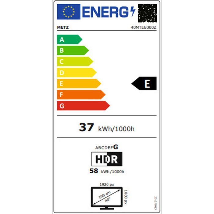 Smart TV Metz 40MTE6000Z 40" LED 1 Smart TV Metz 40MTE6000Z 40" LED 1