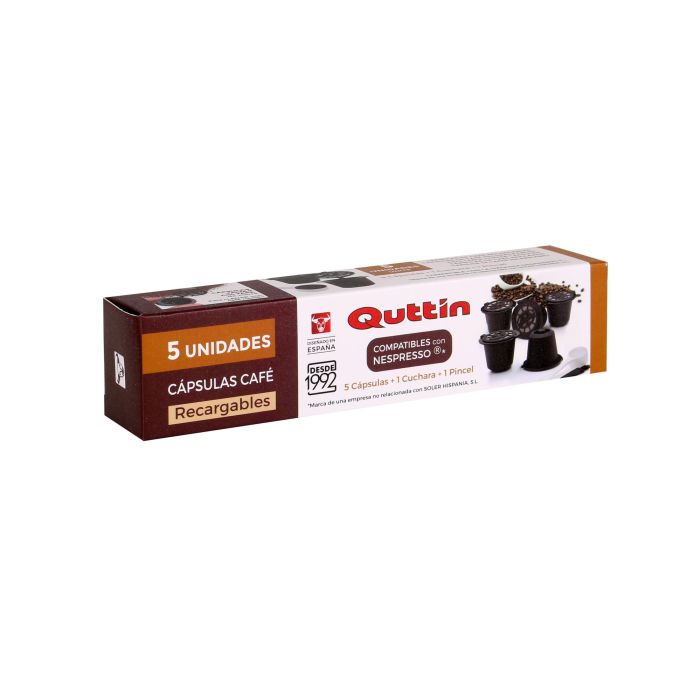 Set de 5 Cápsulas de Café Quttin con Accesorios (12 Cajas) 3 Set de 5 Cápsulas de Café Quttin con Accesorios (12 Cajas) 3