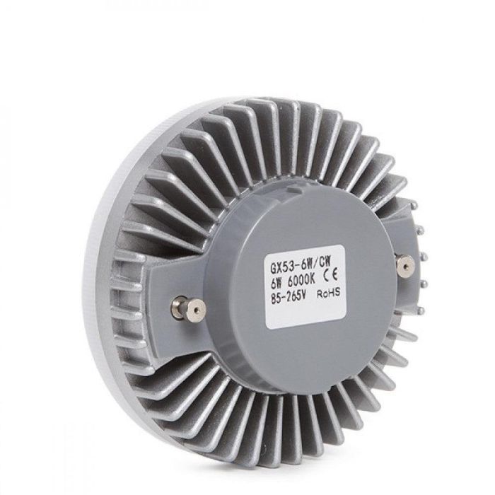 Bombilla LED GX53 6W 580Lm 6000ºK 40.000H [KD-GX53-6W-5730-CW] 2