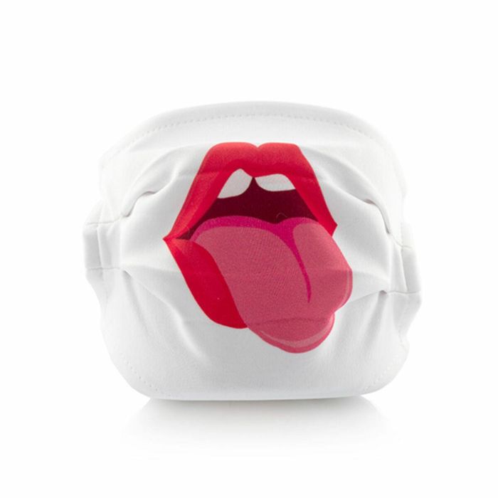 Mascarilla Higiénica de Tela Reutilizable Tongue Luanvi Talla M Pack de 3 uds 2 Mascarilla Higiénica de Tela Reutilizable Tongue Luanvi Talla M Pack de 3 uds 2