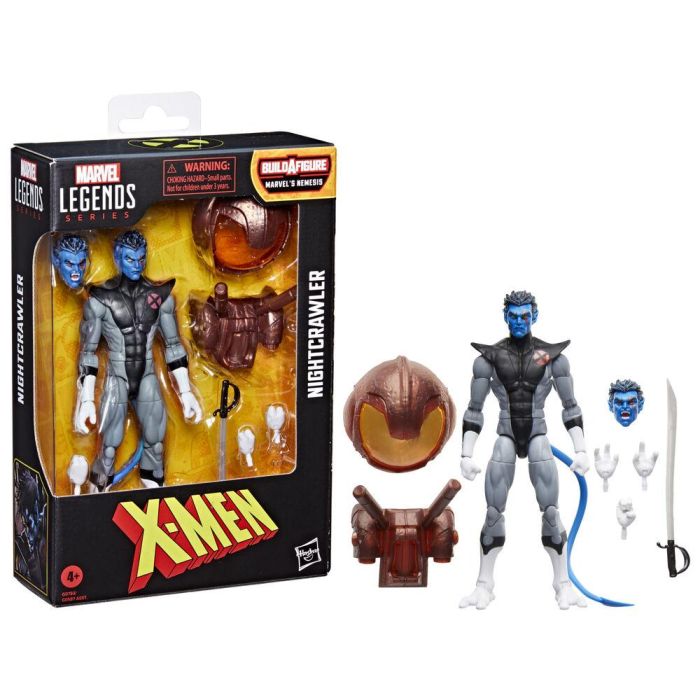 Hasbro Marvel Legends Series Rondador Nocturno Patrulla-X Figura de Acción con 7 Piezas y Accesorios 1 Hasbro Marvel Legends Series Rondador Nocturno Patrulla-X Figura de Acción con 7 Piezas y Accesorios 1