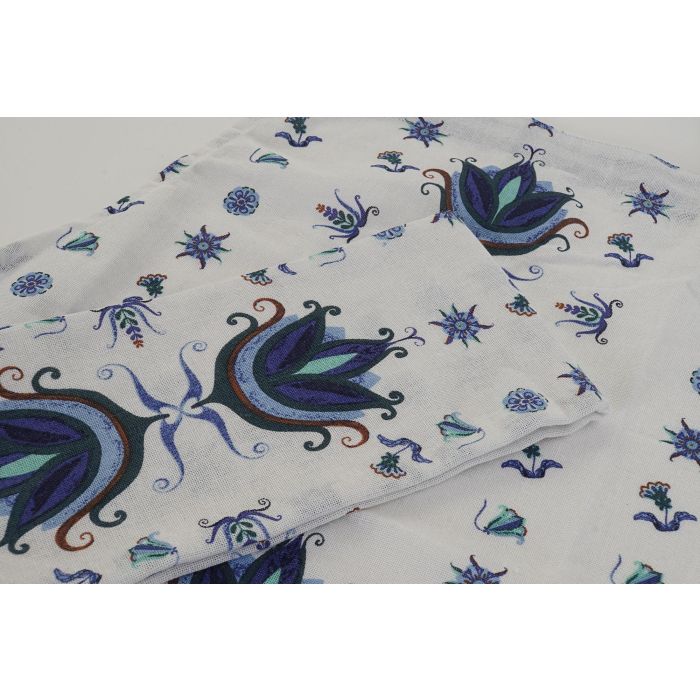 DKD Home Decor Delantal Tradicional Azul Blanco Diseño Azulejos Retro 2021 de Poliéster 80x60 cm Set de 2 2 DKD Home Decor Delantal Tradicional Azul Blanco Diseño Azulejos Retro 2021 de Poliéster 80x60 cm Set de 2 2