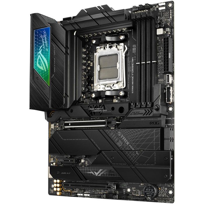 ASUS ROG STRIX X670E-F GAMING WiFi - Placa base AMD X670 para procesadores AM5 con DDR5 y Wi-Fi 6E 3