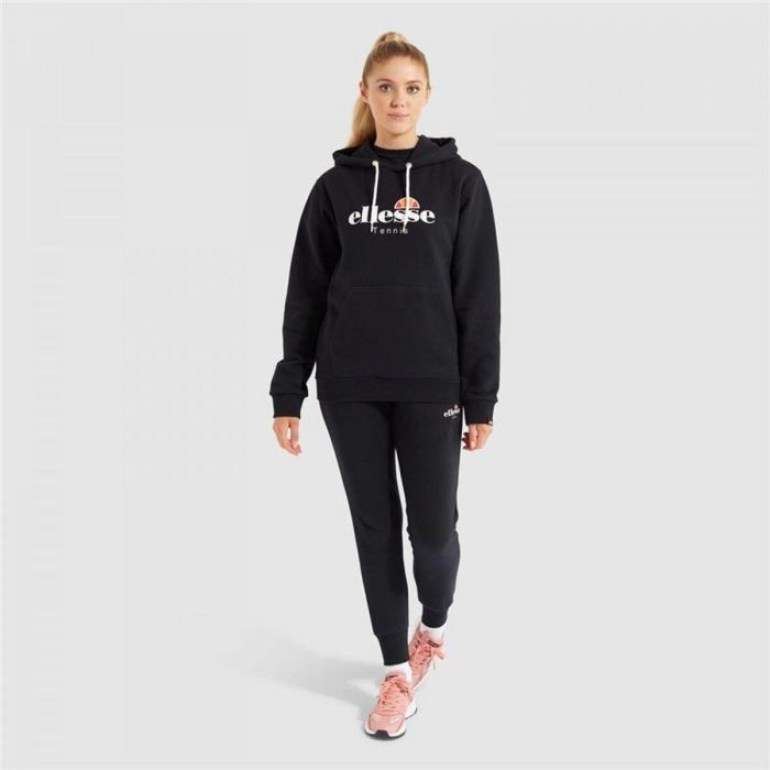 Sudadera con Capucha Mujer Ellesse Ascellare Negro 1