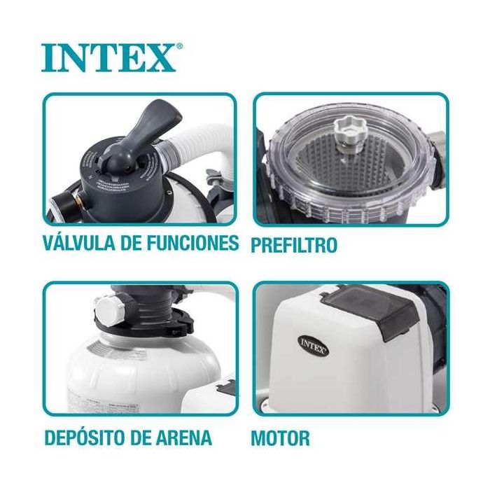 Depuradora para Piscina Intex 26648 12 Depuradora para Piscina Intex 26648 12