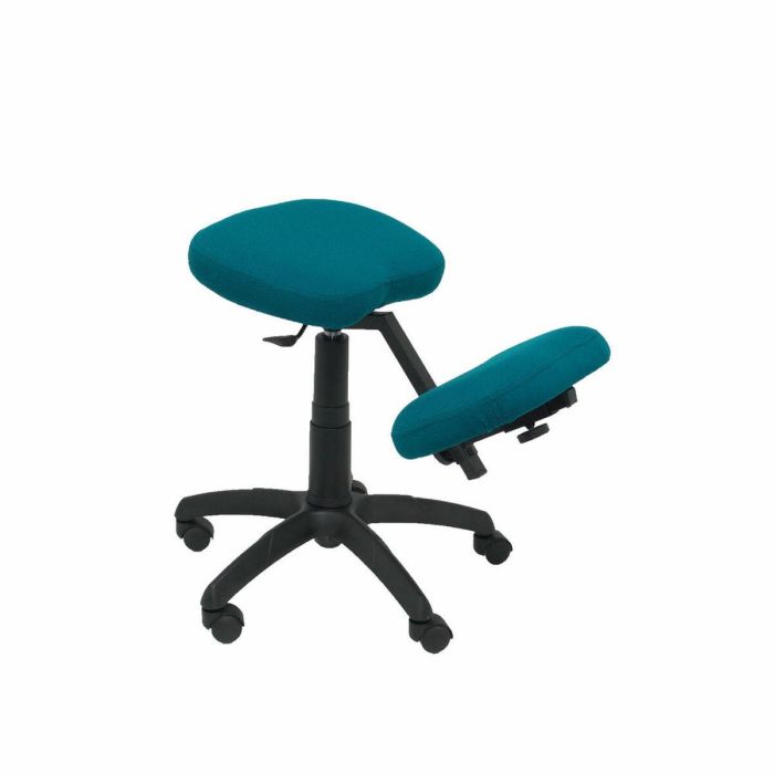 Taburete Ergonómico Lietor P&C 37G Verde/Azul 62 cm