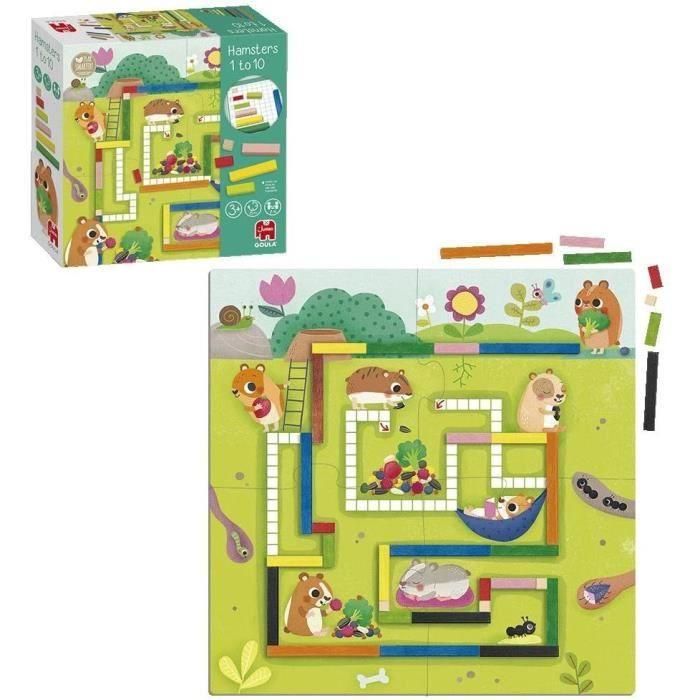 Juego educativo - GOULA - 1-10 Matemáticas - Ayuda a los hámsteres a preparar sus provisiones para el invierno 1 Juego educativo - GOULA - 1-10 Matemáticas - Ayuda a los hámsteres a preparar sus provisiones para el invierno 1