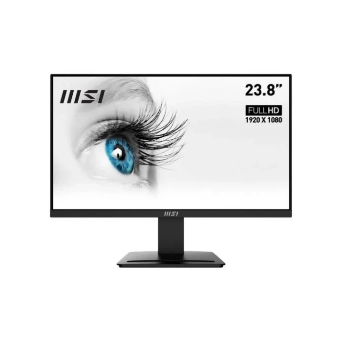 MSI Monitor Pro Mp2412. 23.8” (60Cm). Plano. Va. 1920X1080 (Fhd). 100Hz. Negro 1 MSI Monitor Pro Mp2412. 23.8” (60Cm). Plano. Va. 1920X1080 (Fhd). 100Hz. Negro 1