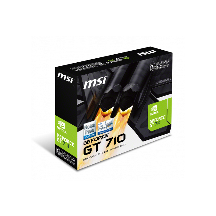 MSI 912-V809-2016 Tarjeta Gráfica NVIDIA GeForce GT 710 2 GB GDDR3 Pasivo 4