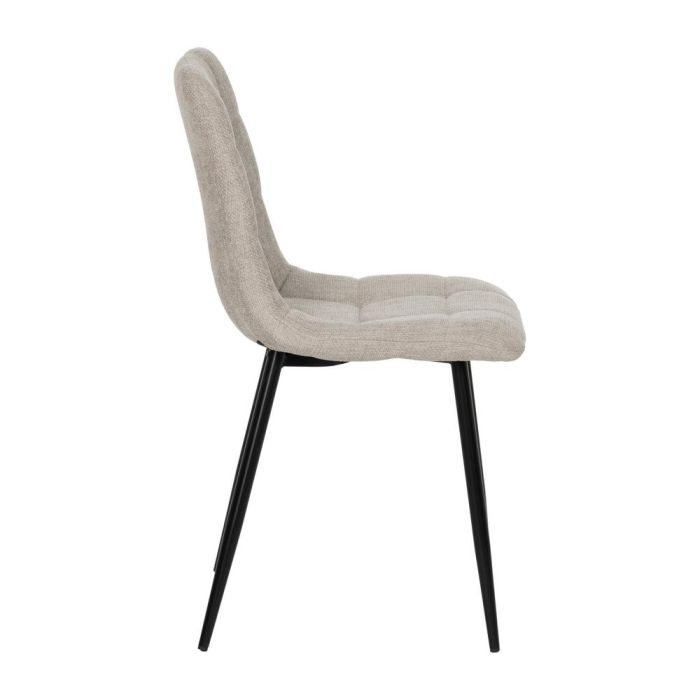 Silla Gris Tejido-Metal Contract 44 X 42 X 89 cm