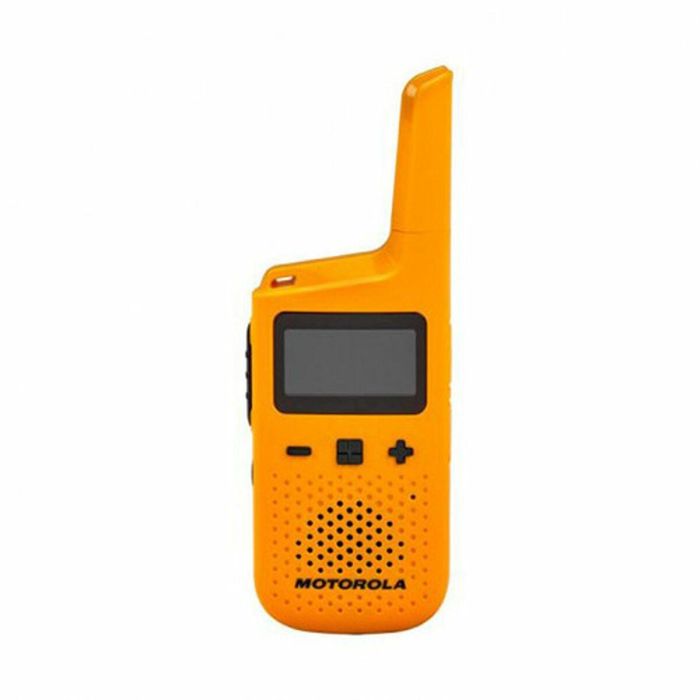 Motorola Walkie Talkies TALKABOUT T72 Amarillo - Alcance 8 km - PMR446 - 16 Canales - 121 Códigos 32 Motorola Walkie Talkies TALKABOUT T72 Amarillo - Alcance 8 km - PMR446 - 16 Canales - 121 Códigos 32