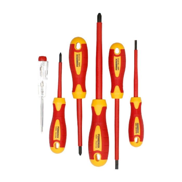 Set de Destornilladores Ferrestock (6 pcs) Set de Destornilladores Ferrestock (6 pcs)