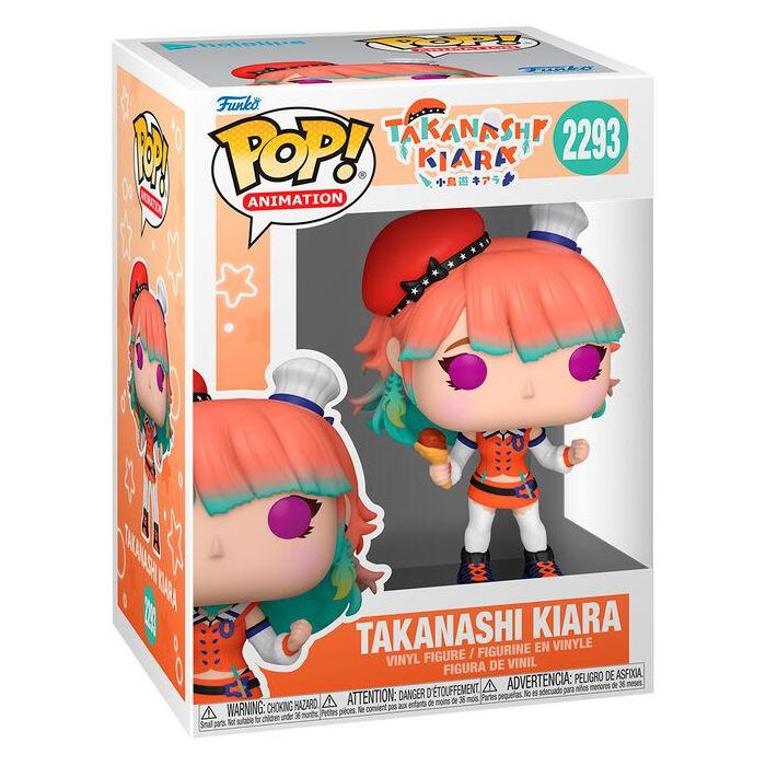 Funko Figura POP! Hololive Takanashi Kiara, Figura de Vinilo Coleccionable en Caja Regalo