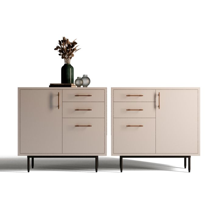 Emuca Lote de 5 tiradores para mueble Riad, L232mm, intereje 192mm, Aluminio, Bronce 11 Emuca Lote de 5 tiradores para mueble Riad, L232mm, intereje 192mm, Aluminio, Bronce 11