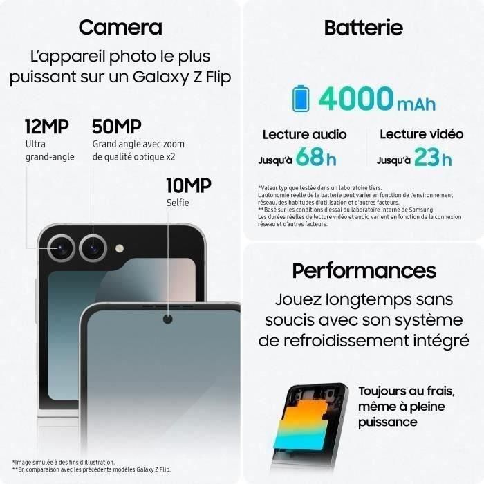 Smartphone Samsung GALAXY Z FLIP6 512GB VERDE 5G 4 Smartphone Samsung GALAXY Z FLIP6 512GB VERDE 5G 4