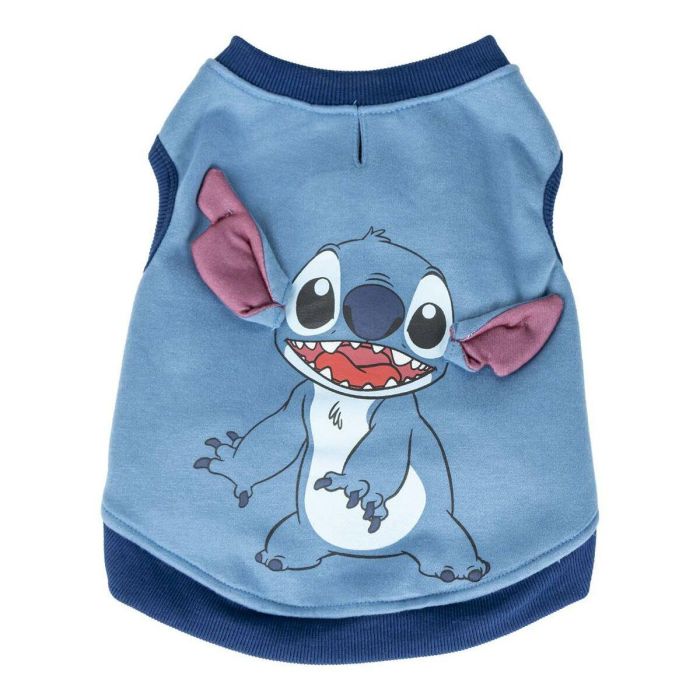 Cerdá Sudadera para Perro con Aplicaciones Cotton Brushed Stitch Azul Talla XS Cerdá Sudadera para Perro con Aplicaciones Cotton Brushed Stitch Azul Talla XS