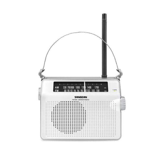 Radio AM/FM Sangean Blanco 5