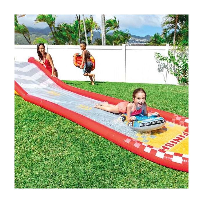 Pista hinchable deslizante racing fun 561x119x76 cm 14