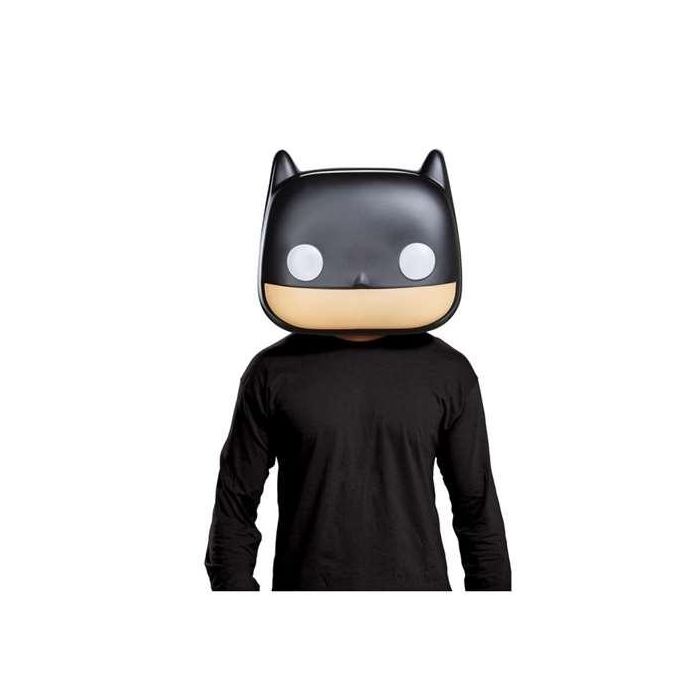 Funko Disfraz de Batman Clásico WB: Media Máscara para Niños – Edad +8 Años, Talla 7-9 1