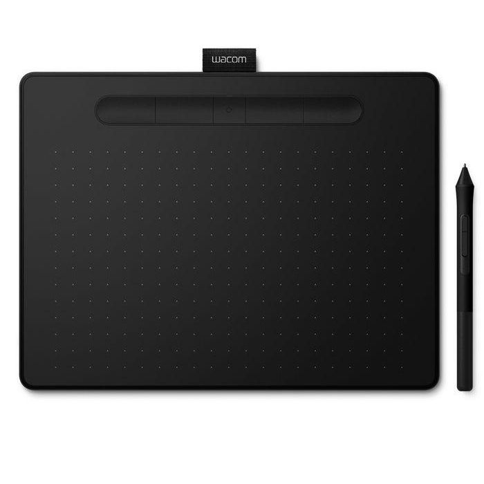 Wacom Medium Tablet with Pressure-Sensitive, 216x135mm, USB/Bluetooth 4.2, Expresskeys, 2540lpi, 133pps, 410g, Black 1 Wacom Medium Tablet with Pressure-Sensitive, 216x135mm, USB/Bluetooth 4.2, Expresskeys, 2540lpi, 133pps, 410g, Black 1