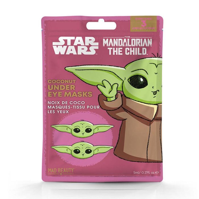 Disney The mandalorian the child coconut mascarillas para ojos Disney The mandalorian the child coconut mascarillas para ojos