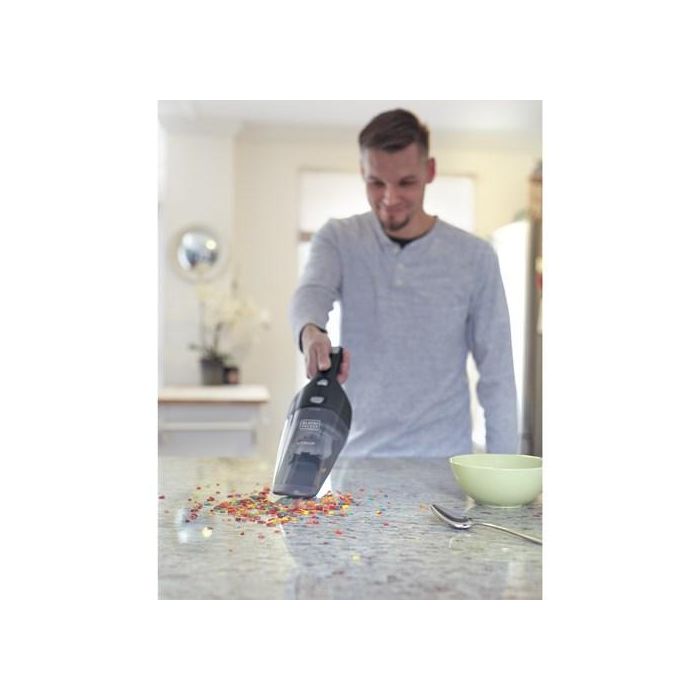 Black+Decker NSVA-315-J Escoba Recargable 4 en 1 16,2Wh Aspirador Sin Cable Litio 10,8V 14