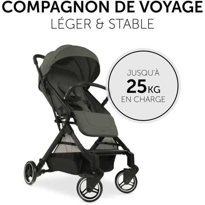 HAUCK HAU4007923160176 Cochecito compacto Travel N Care - 4 ruedas - Plegado con una mano - Verde oliva 1
