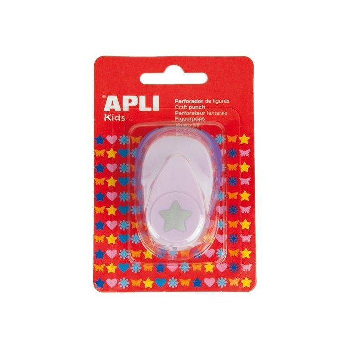 Taladro Fantasia Apli 16 Mm Estrella Lila