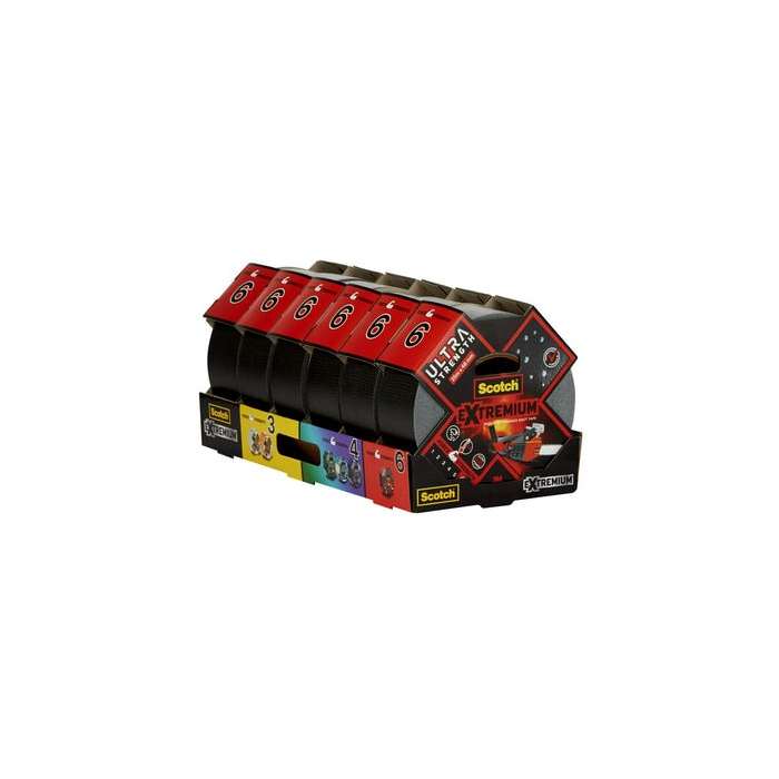 Scotch Cinta Americana Extremium 6 Ultra 48 mm x 25 m 6