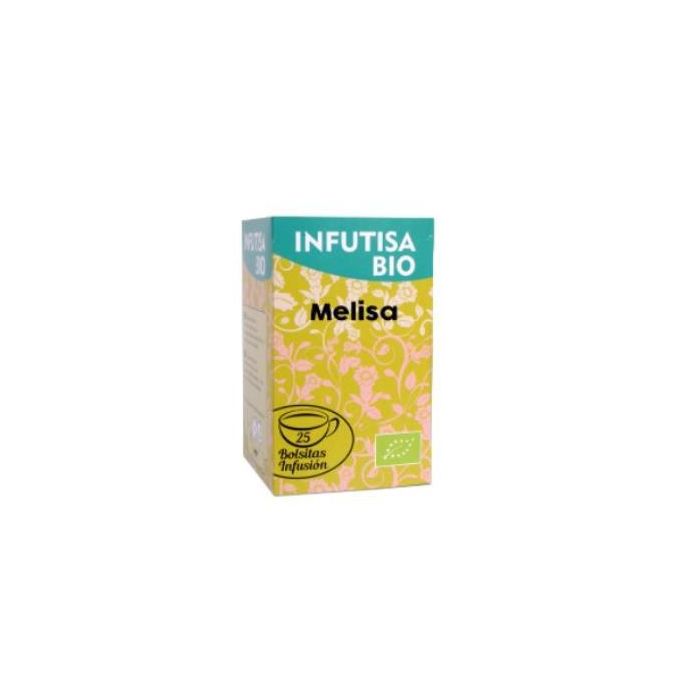 INFUTISA Melisa Infusión Bio 25 Bolsitas - Hierbas para Té Relajante Natural