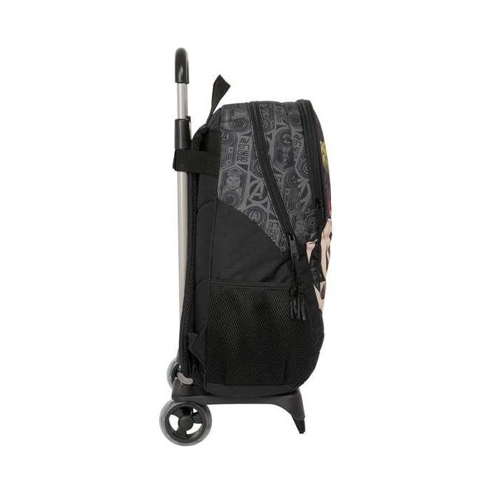 Mochila Escolar con Ruedas The Avengers Vendetta Negro 32 x 44 x 16 cm 2