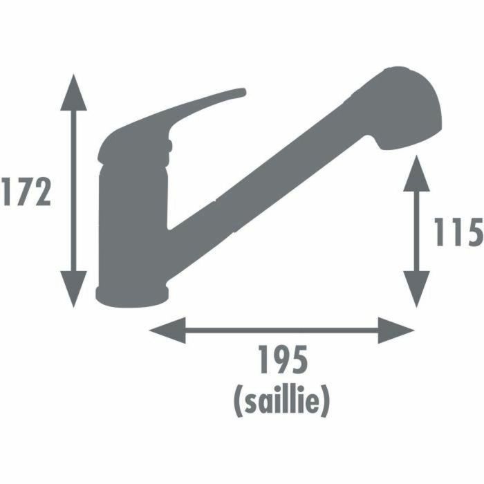 Edouard Rousseau ROU3047404051631 Mezclador de cocina Cromo 1 Edouard Rousseau ROU3047404051631 Mezclador de cocina Cromo 1