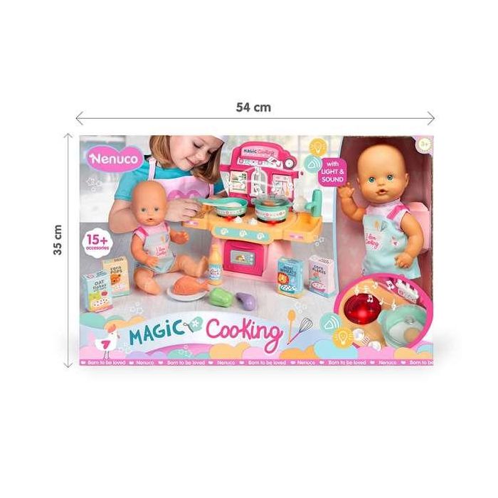 Muñeco nenuco cocinita mágica con 10 accesorios. 30 cm 6 Muñeco nenuco cocinita mágica con 10 accesorios. 30 cm 6
