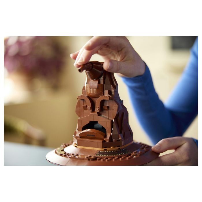 LEGO Harry Potter Sombrero Seleccionador Parlante 76429 Juego Construcción 561 Piezas 19