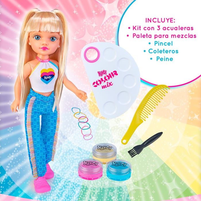 Muñeca Nancy Colour Mix Nac92000 Famosa 1